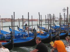 Венеция, гондолы   1