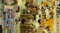 Кутна Гора. Магазин летающих деревянных игрушек.
