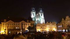 Прага. Староместская площадь и Костел Девы Марии перед Тыном.