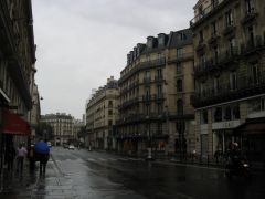 Париж. Дождливый сентябрь
