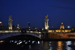 Вечерний Париж. Александровский мост и Монпарнас