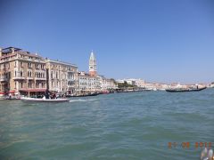 Поездка на гандоле, Венеция, Гранд канал (Canal Grande)