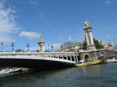 Франция, Париж, мост Александра III
