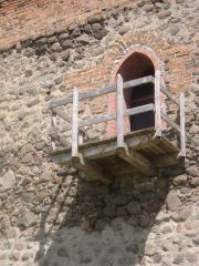 Балкончик на крепостной стене