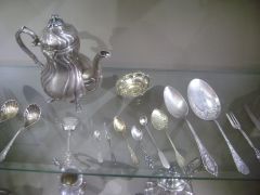 Коллекция серебряной посуды